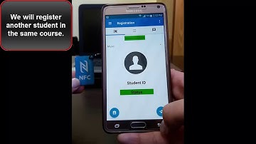 QAR - Attendance Management System using NFC technology