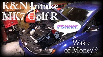 Golf R K&N Intake and CTS Turbo Inlet Install and Impressions