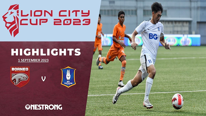Highlights: Borneo FC 0-2 BG Pathum | BG Pathum capitalise on Borneo's mistakes to reach the final!