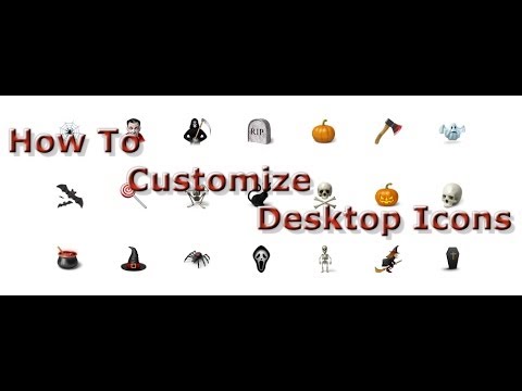 How To Customize Mac Desktop Icons - YouTube