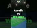 Slippery Sports Courts? Upgrade to Acrylic, PU &amp; Wooden Courts | Sports Court Construction India