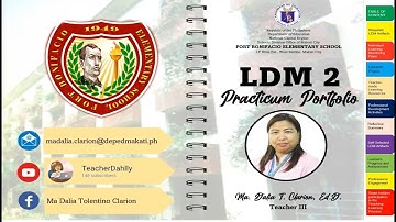 My LDM2 Practicum Portfolio (TeacherDahlly)