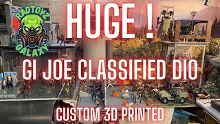 Custom Gi Joe Classified dio/3d printed vehicles