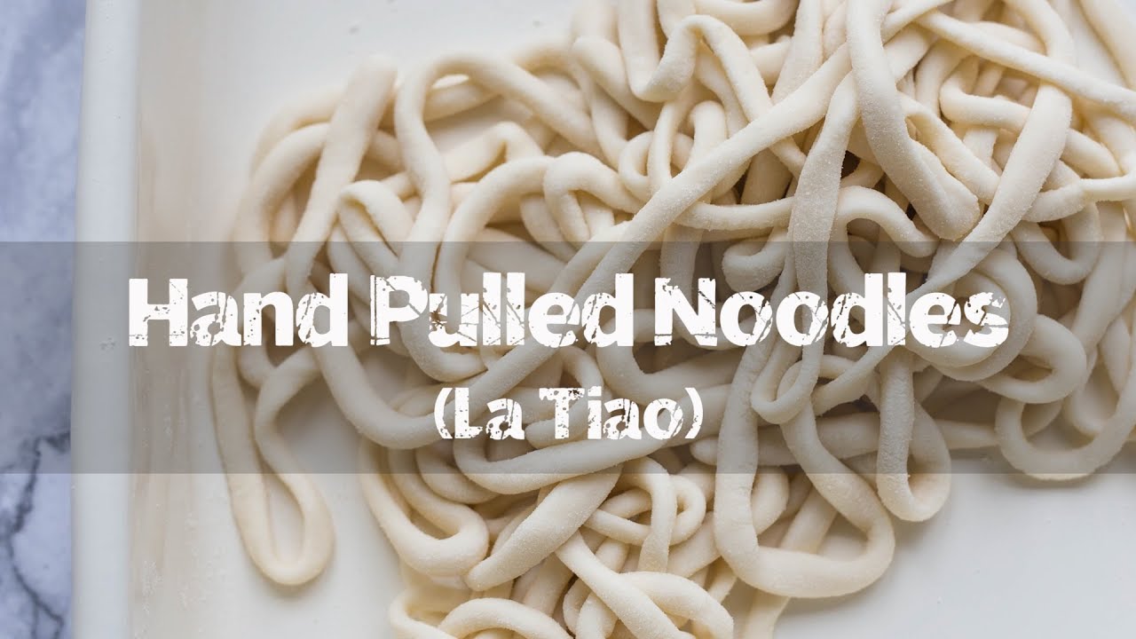Hand Pulled Noodles Easier Version China Sichuan Food Noodles Homemade Noodles For Soup Diy Noodles