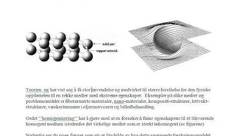 Homogenization theory