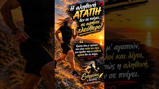 Η αληθινή αγάπη δεν σε πνίγει... σε αφήνει ελεύθερο!