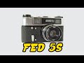 Loading film Fed 5S \ Как ставить пленку в ФЭД 5С