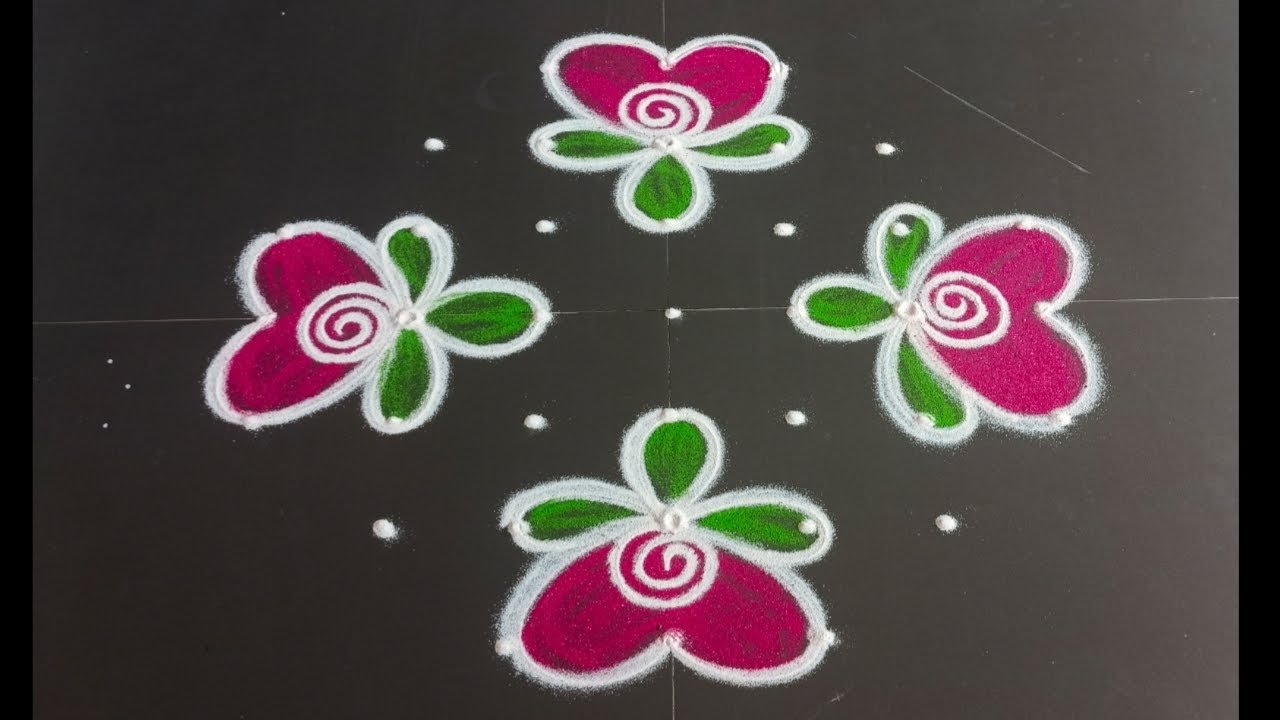 611.சித்திரைமாத சிறப்பு மயில்கோலம்.7×1dotsPeacock🦚rangoli #7to1dots ...