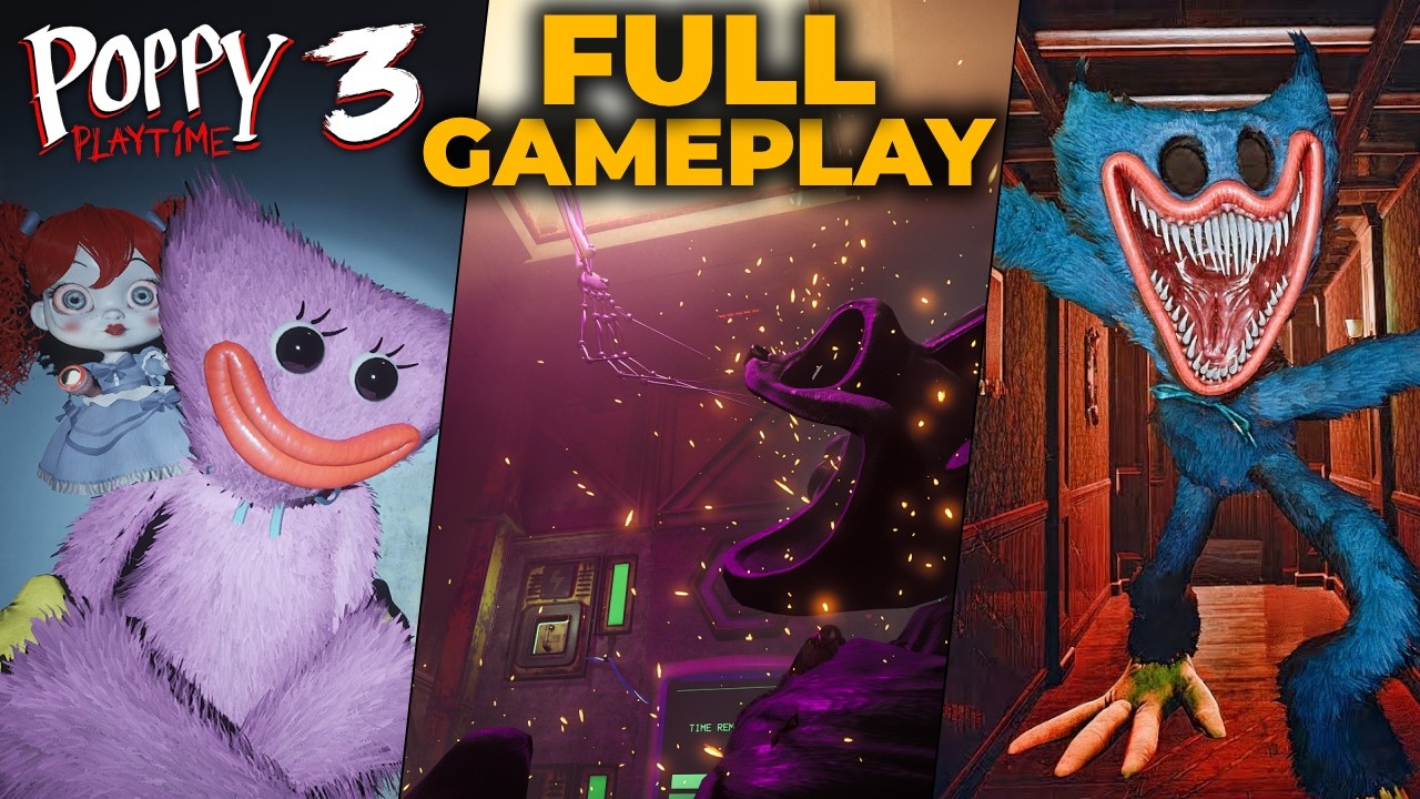 Poppy Playtime: Chapter 3 | Deep Sleep | Full Gameplay - YouTube