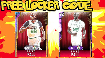 Tacko Fall Dropped A FREE GALAXY OPAL LOCKER CODE In NBA 2K20 MyTeam