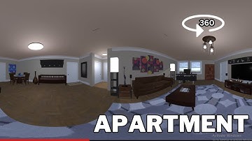 360 VR Apartment Video | Unity | 4K