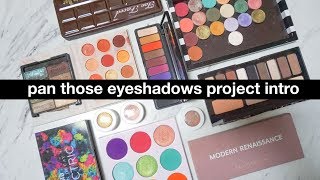 Pan Those Eyeshadows Intro | morerebe