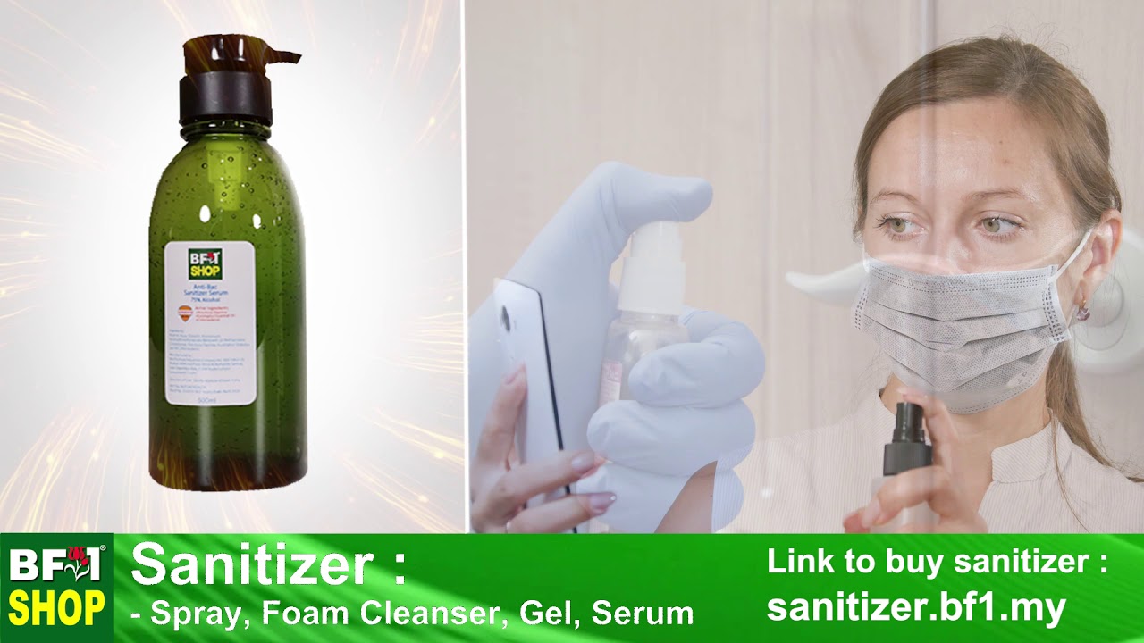 Sanitizer Spray Sanitizer Malaysia (English) 12 YouTube