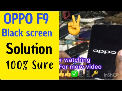 HOW TO FIX OPPO F9 BLACK SCREEN  | All oppo mobile black screen solution one trick 100%