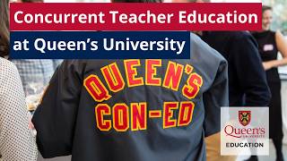 Details Concurrent Teacher Education at Queen's University Update