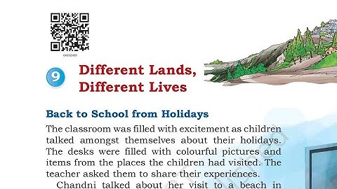 Different Lands, Different Lives(chapter –9) class 4th ll EVS ll New NCERT book #class4   #evs #kvs