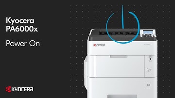 ECOSYS PA6000x/PA5500x/PA5000x/PA4500x Power On