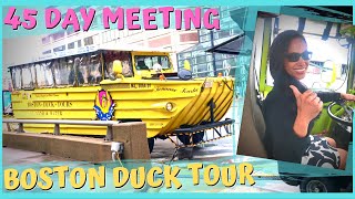 45 DAY MEETING | BOSTON DUCK TOURS | Real Life of a Flight Attendant | JojoTV