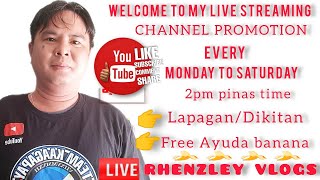 10/27 LS Channel Promotion Lapagan/Dikitan mga ka Rhenzley Friend's #RhenzleyVlogs #TeamKaagapay