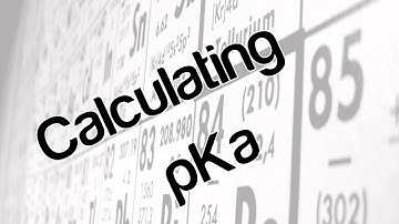 Calculating pKa