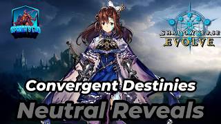 Shadowverse Evolve: Set 17 "Convergent Destinies" Neutral Reveals!