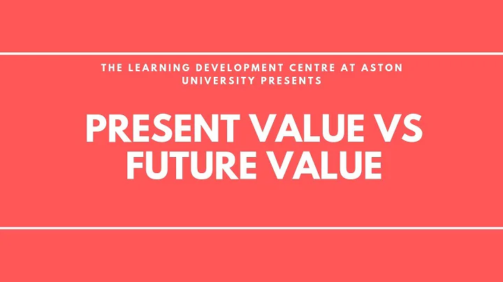 Present Value vs Future Value