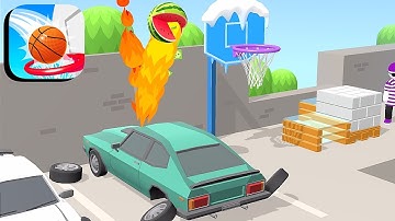 Bounce Dunk ​- All Levels Gameplay Android,ios (Part 140)