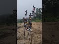 Tribe Walks With Stilts!