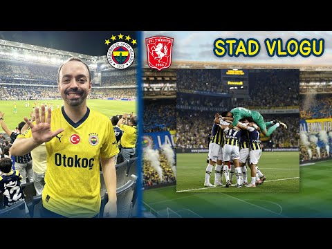 Fenerbahçe vs. Twente | Agresif Tribünle Paramparça Ettik | Stadyum Vlogu | 4k