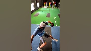 What Do You See?? College Pitcher 4 Seam Fastball Slow Motion