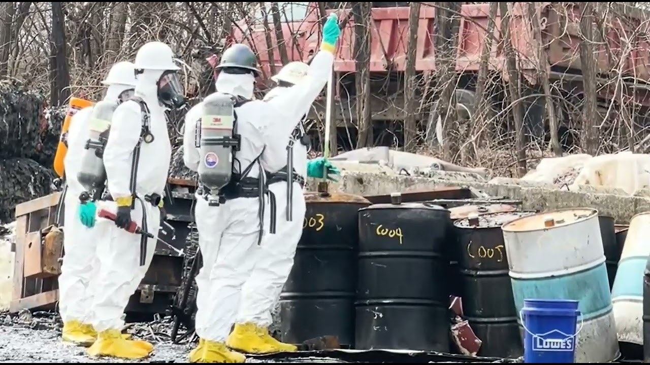 Multiple agencies collect and test samples from York County salvage yard