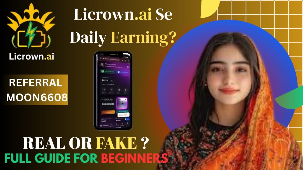Licrown kia hy ? | Daily income idea | LiCrown.ai