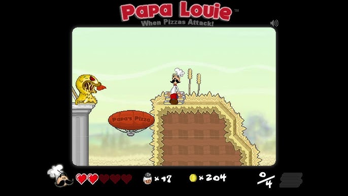 Floor 2 - Levels 1, 2 and 3, Papa Louie: When Pizzas Attack!, Episode 2