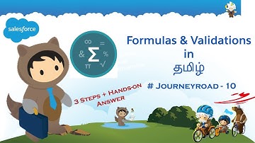 Formula and validation in salesforce answers | salesforce in tamil | techplantofficial