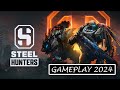 STEEL HUNTERS - Gameplay Video 2024 (PC) - Shooter/Third Person/Mech/Battle Royale - Full Match