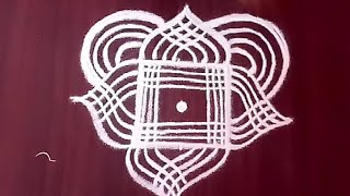 Padi kolam designs for beginners | daily muggulu | geethala muggulu #rangoli #kolam #muggulu #padiko