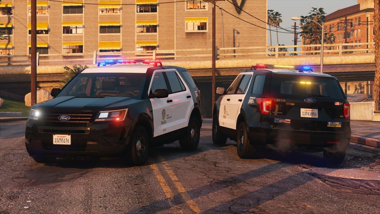 WIP: 2016 Ford Police Interceptor Utility - LSPD/LAPD (ELS) - GTA V ...