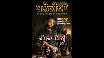 Karamjit anmol koka song status dev kharoud dialogue blackia blackia (sunny mehra