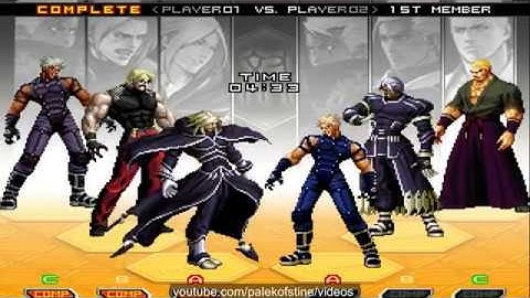 KOF 2002 UM BOSS - 黑熊 (Heixiong) VS TL-14