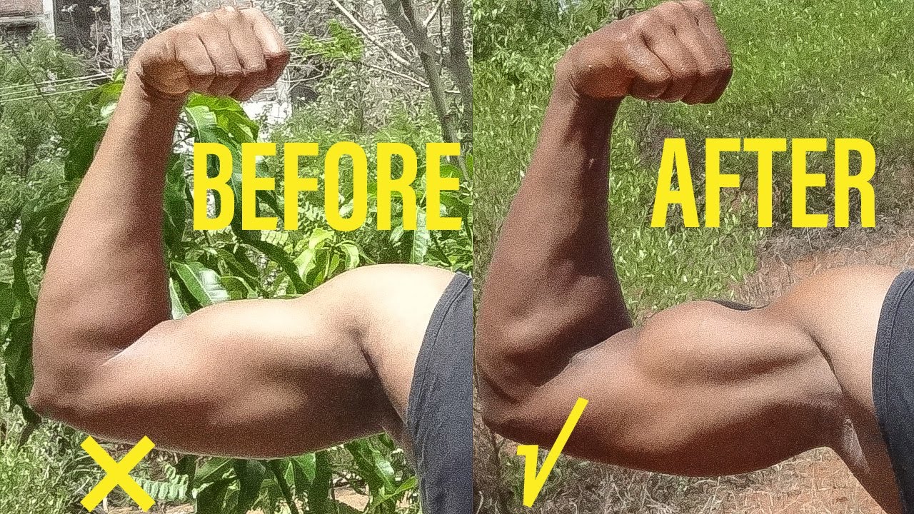 8 Exercises To Build Bigger Arms Without Lifting Heavy Weights Youtube