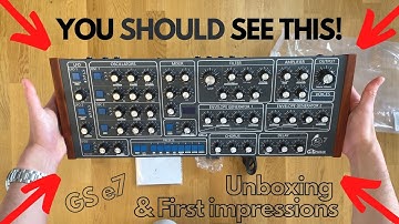 First impressions of the GS e7 by GS Music (Unboxing in 4K)