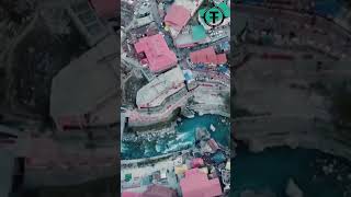 बद्रीनाथ मंदिर का ड्रोन दृश्य | Badrinath Mandir Drone View badrinath badrinath2023
