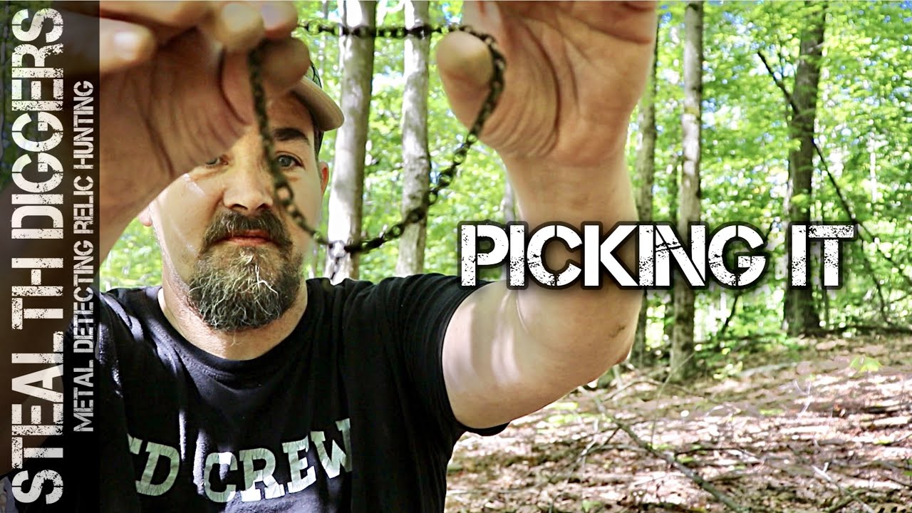 Picking through the trash & finding good stuff metal detecting old NH ...