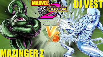 MvC2 Mvci Umvc3 MAZINGER Z vs DJ VEST Fightcade pt 2