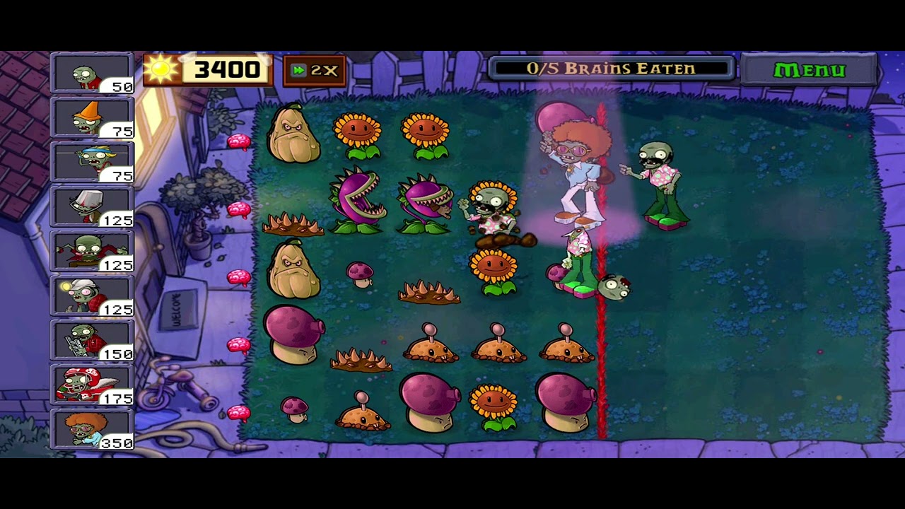Plants VS Zombies| Reach 5000 Suns in I, Zombie Endless