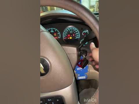 Reset change oil light Chevy GMC trucks - YouTube