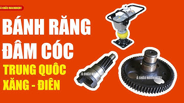 BÁNH RĂNG MÁY ĐẦM CÓC CHẠY ĐIỆN, CHẠY XĂNG TRUNG QUỐC