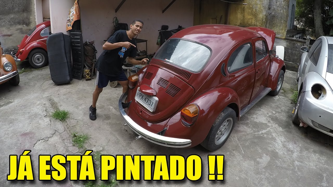 REENCONTREI MEU FUSCA 85 APÓS 3 MESES, PROJETO AINDA ESTÁ FLUINDO!!