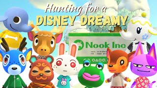 Villager Hunting for Another Disney Dreamy | Animal Crossing New Horizons | ACNH
