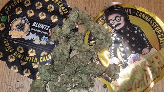 bluntz (blue cheese x Runtz) weed review and smoke up cannasseur Calvin rsosos